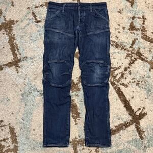 G Star Raw 5620 Deconstructed 3D Low Tapered Jeans Size 32x31 Streetwear